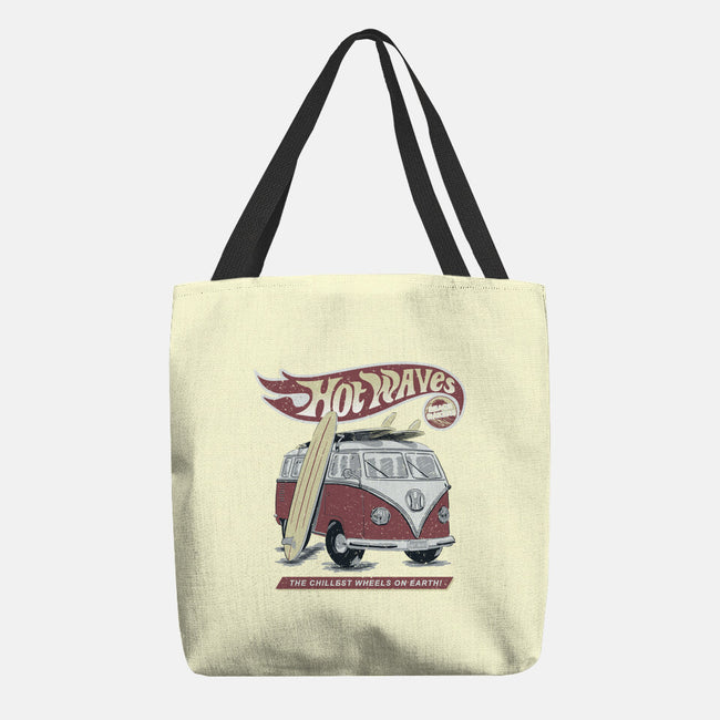 Hot Waves-None-Basic Tote-Bag-NMdesign