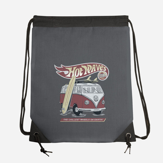 Hot Waves-None-Drawstring-Bag-NMdesign