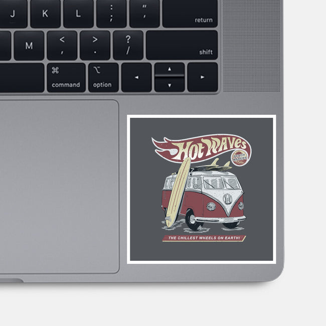 Hot Waves-None-Glossy-Sticker-NMdesign