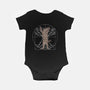 Vitruvian Cat-Baby-Basic-Onesie-turborat14