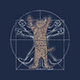 Vitruvian Cat-Womens-V-Neck-Tee-turborat14