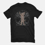 Vitruvian Cat-Womens-Fitted-Tee-turborat14