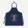 Vitruvian Cat-Unisex-Kitchen-Apron-turborat14