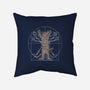 Vitruvian Cat-None-Removable Cover w Insert-Throw Pillow-turborat14