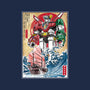 King Of The Beasts In Japan-None-Stretched-Canvas-DrMonekers