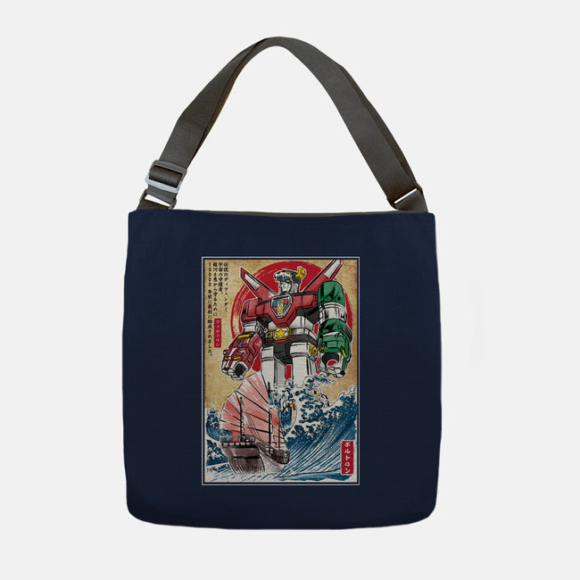 King Of The Beasts In Japan-None-Adjustable Tote-Bag-DrMonekers