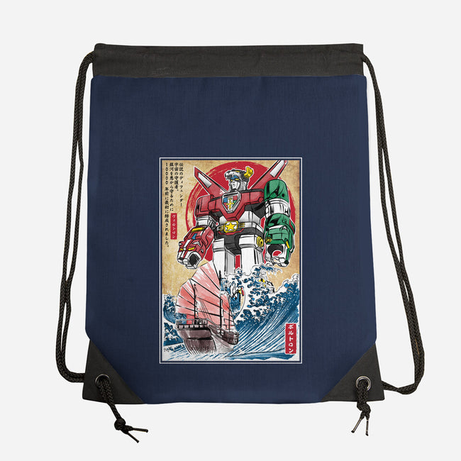 King Of The Beasts In Japan-None-Drawstring-Bag-DrMonekers
