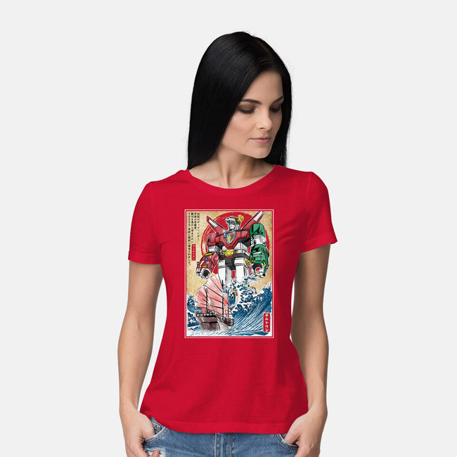 King Of The Beasts In Japan-Womens-Basic-Tee-DrMonekers