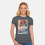 King Of The Beasts In Japan-Womens-Fitted-Tee-DrMonekers