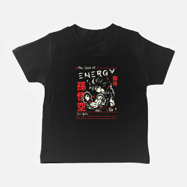 The Spirit Of Energy-Baby-Basic-Tee-Faissal Thomas