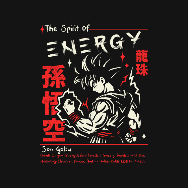 The Spirit Of Energy-Womens-Fitted-Tee-Faissal Thomas