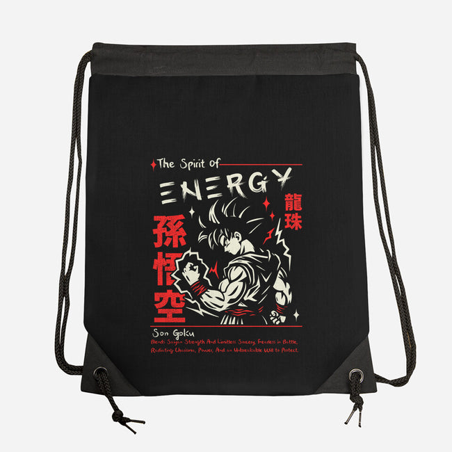 The Spirit Of Energy-None-Drawstring-Bag-Faissal Thomas