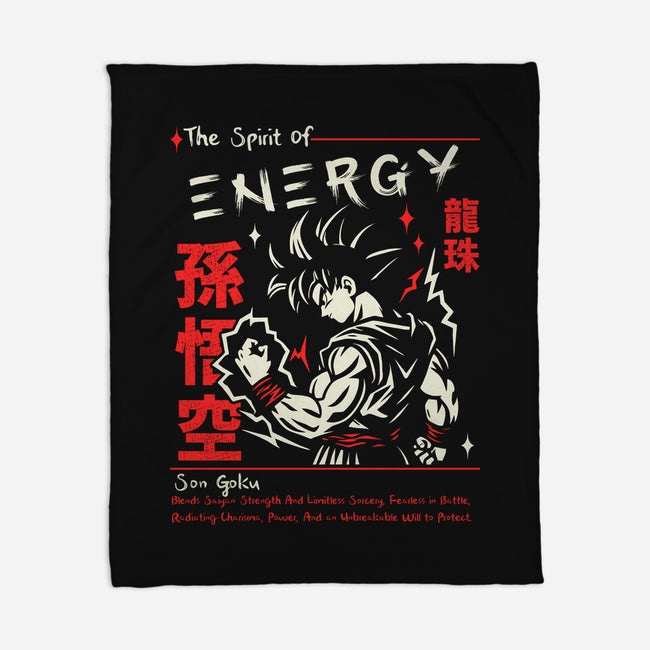 The Spirit Of Energy-None-Fleece-Blanket-Faissal Thomas