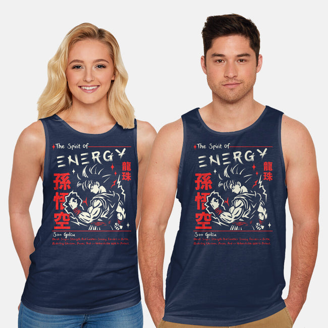 The Spirit Of Energy-Unisex-Basic-Tank-Faissal Thomas