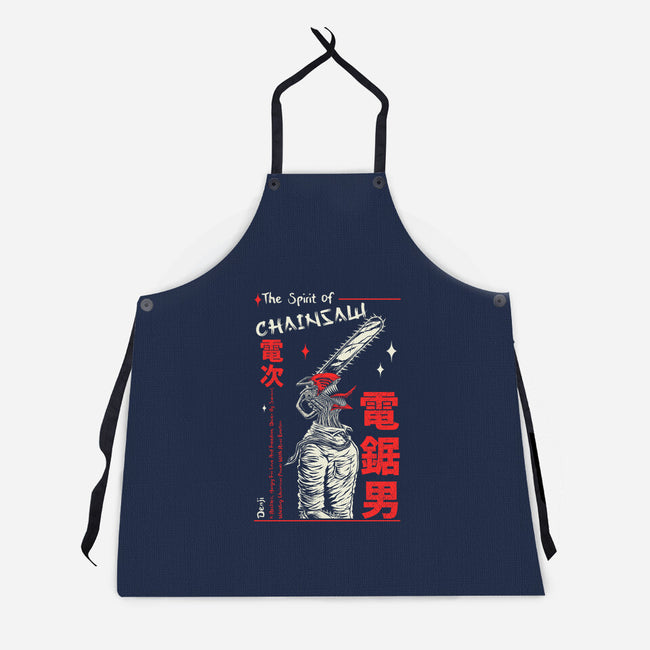The Spirit Of Chainsaw-Unisex-Kitchen-Apron-Faissal Thomas