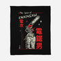 The Spirit Of Chainsaw-None-Fleece-Blanket-Faissal Thomas