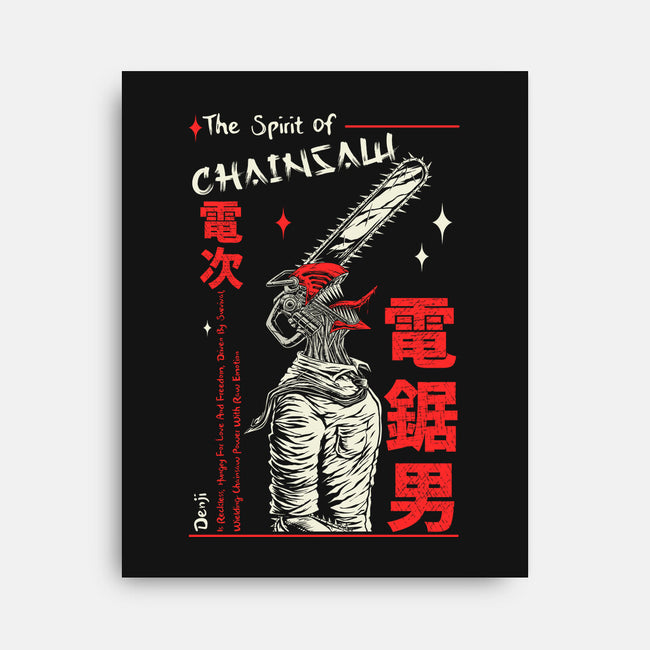 The Spirit Of Chainsaw-None-Stretched-Canvas-Faissal Thomas