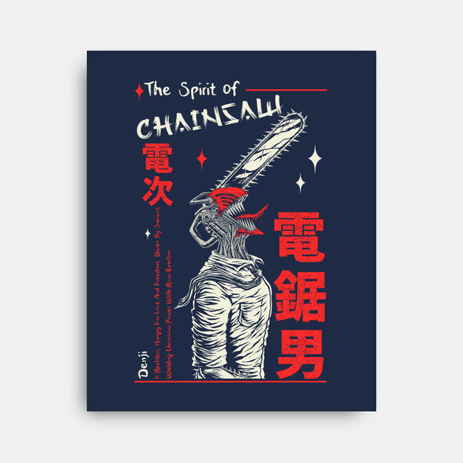 The Spirit Of Chainsaw-None-Stretched-Canvas-Faissal Thomas