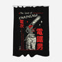 The Spirit Of Chainsaw-None-Polyester-Shower Curtain-Faissal Thomas