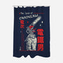 The Spirit Of Chainsaw-None-Polyester-Shower Curtain-Faissal Thomas