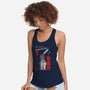 The Spirit Of Chainsaw-Womens-Racerback-Tank-Faissal Thomas