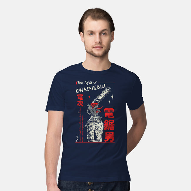 The Spirit Of Chainsaw-Mens-Premium-Tee-Faissal Thomas