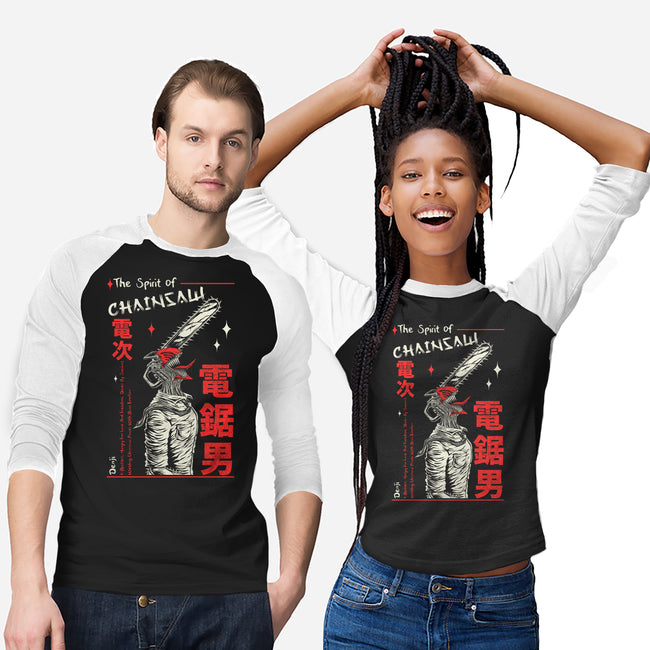 The Spirit Of Chainsaw-Unisex-Baseball-Tee-Faissal Thomas