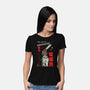 The Spirit Of Chainsaw-Womens-Basic-Tee-Faissal Thomas