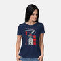 The Spirit Of Chainsaw-Womens-Basic-Tee-Faissal Thomas