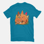 Snackasaurus Snooze-Womens-Fitted-Tee-spoilerinc
