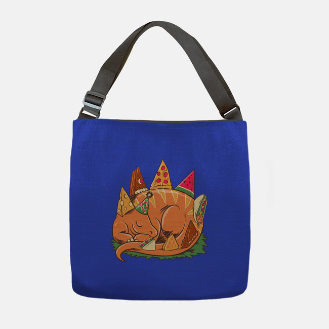 Snackasaurus Snooze-None-Adjustable Tote-Bag-spoilerinc