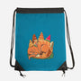 Snackasaurus Snooze-None-Drawstring-Bag-spoilerinc