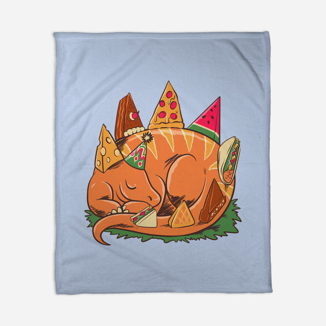 Snackasaurus Snooze-None-Fleece-Blanket-spoilerinc