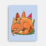 Snackasaurus Snooze-None-Stretched-Canvas-spoilerinc