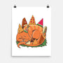Snackasaurus Snooze-None-Matte-Poster-spoilerinc