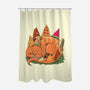 Snackasaurus Snooze-None-Polyester-Shower Curtain-spoilerinc