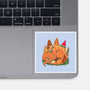 Snackasaurus Snooze-None-Glossy-Sticker-spoilerinc