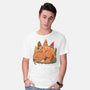 Snackasaurus Snooze-Mens-Basic-Tee-spoilerinc