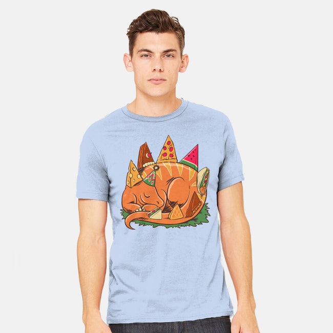 Snackasaurus Snooze-Mens-Heavyweight-Tee-spoilerinc