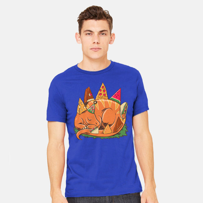 Snackasaurus Snooze-Mens-Heavyweight-Tee-spoilerinc