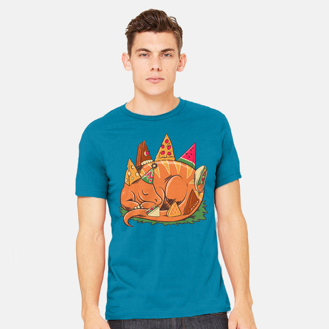 Snackasaurus Snooze-Mens-Heavyweight-Tee-spoilerinc