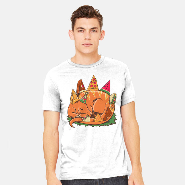 Snackasaurus Snooze-Mens-Heavyweight-Tee-spoilerinc