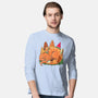 Snackasaurus Snooze-Mens-Long Sleeved-Tee-spoilerinc