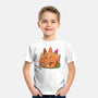 Snackasaurus Snooze-Youth-Basic-Tee-spoilerinc