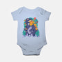 Pizzaurus Supreme-Baby-Basic-Onesie-spoilerinc