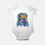 Pizzaurus Supreme-Baby-Basic-Onesie-spoilerinc