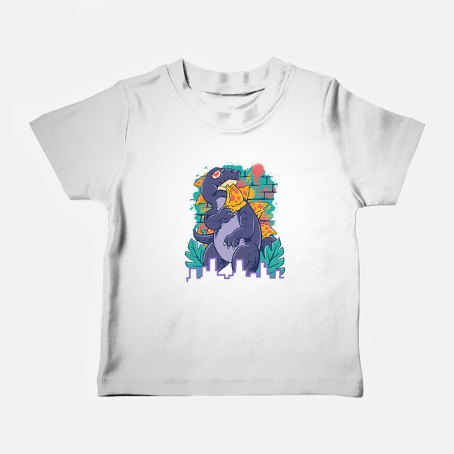 Pizzaurus Supreme-Baby-Basic-Tee-spoilerinc
