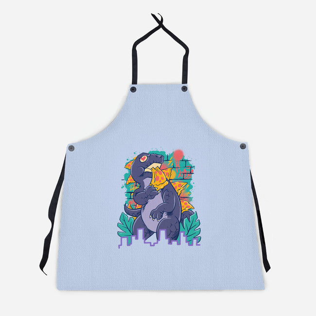Pizzaurus Supreme-Unisex-Kitchen-Apron-spoilerinc