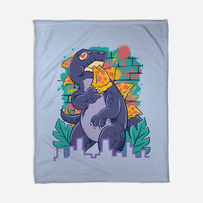 Pizzaurus Supreme-None-Fleece-Blanket-spoilerinc