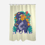 Pizzaurus Supreme-None-Polyester-Shower Curtain-spoilerinc
